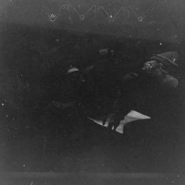 Rescue unit's bush exercise. Tauranga Search & Rescue organization  