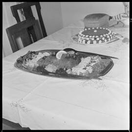 Mrs A. Halliday's table cooked spread 
