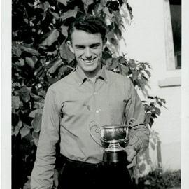 Ballroom Dancing trophy won by Evelyn Smith and Richard Fenn