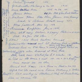 History of the Haua whānau relationship to the section