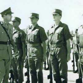 On Parade Malaysia War soldier Don Murray