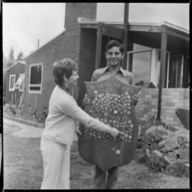 Scouts and Guides Coin Shield