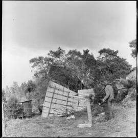Factory wrecked in Bulltown Road