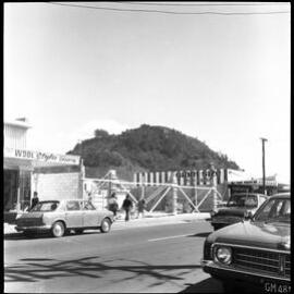 Retail construction at Mount Maunganui