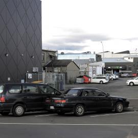 Harington Street where #8 might have been, Tauranga