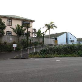 McLean Street, Aspen Reserve house entrance, Tauranga