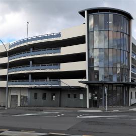 Spring Street Parking Building SE Corner with Durham Street, Tauranga