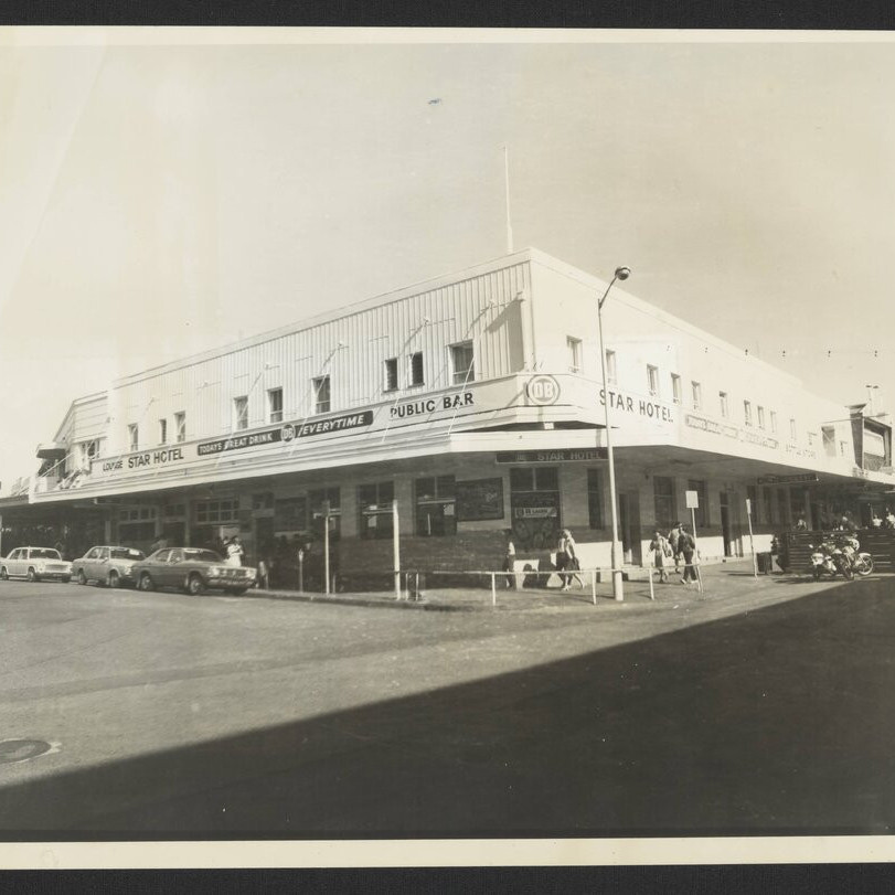 Star Hotel site, Spring Street, 1982-1984