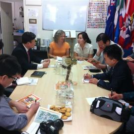 Korean delegation to TRMC, 2013 1