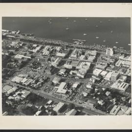 Aerial view of Tauranga CBD