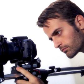 Jim Colzato and camera (2013)