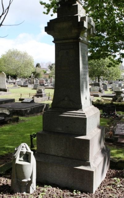 Headstone for John Harris McCaw and Annie McCaw at Tauranga Anglican Cemetery. Photograph added to Find a Grave by Debbie McCauley
