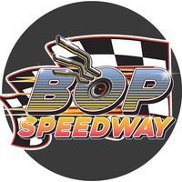 Logo of the Bay of Plenty Speedway Association, 2024