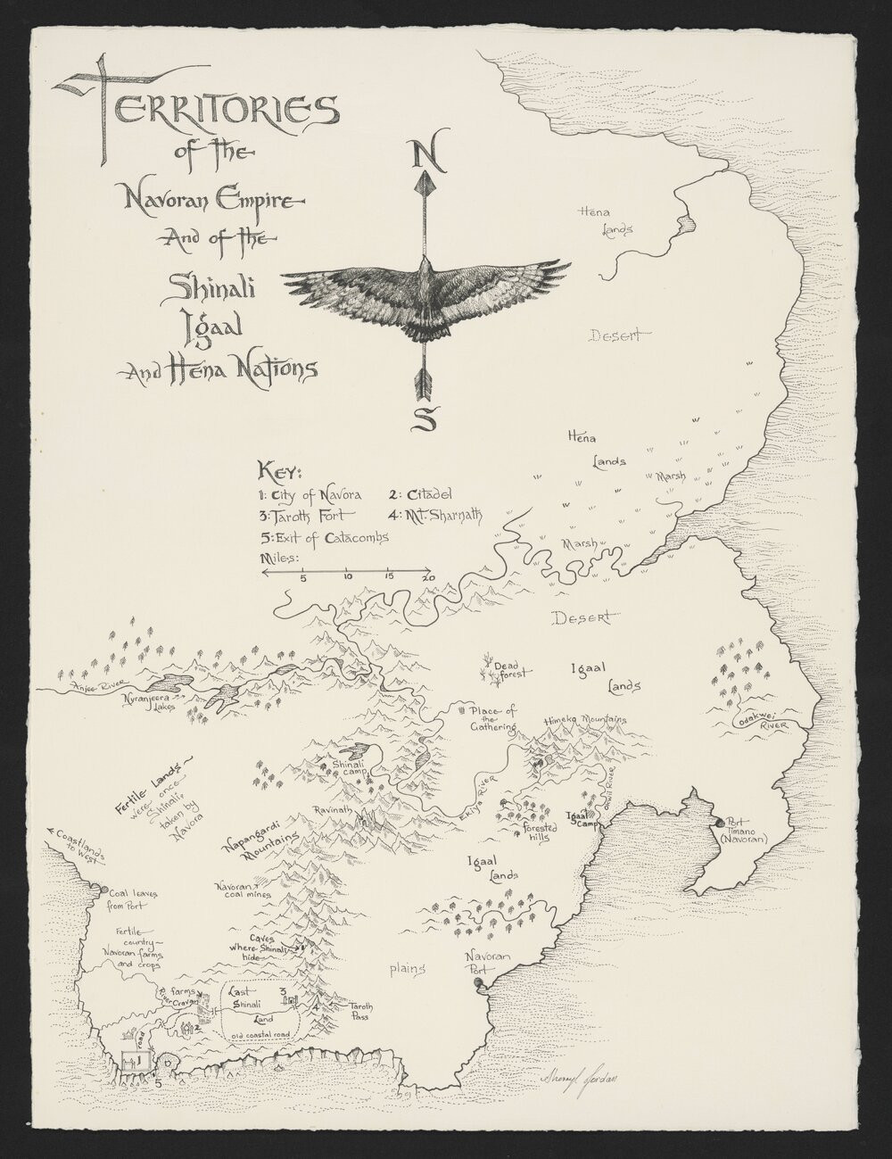 Time of the Eagle artworks