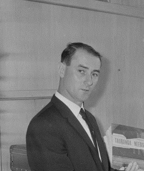 Raymond Dillon, as published in the Bay of Plenty Times on 26 February 1969.  Photo gca-18087.