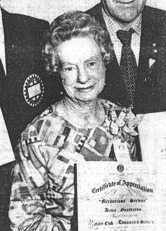 Griffiths, Alice Charlotte (n&eacute;e Geary) 1900-1981 (Person)