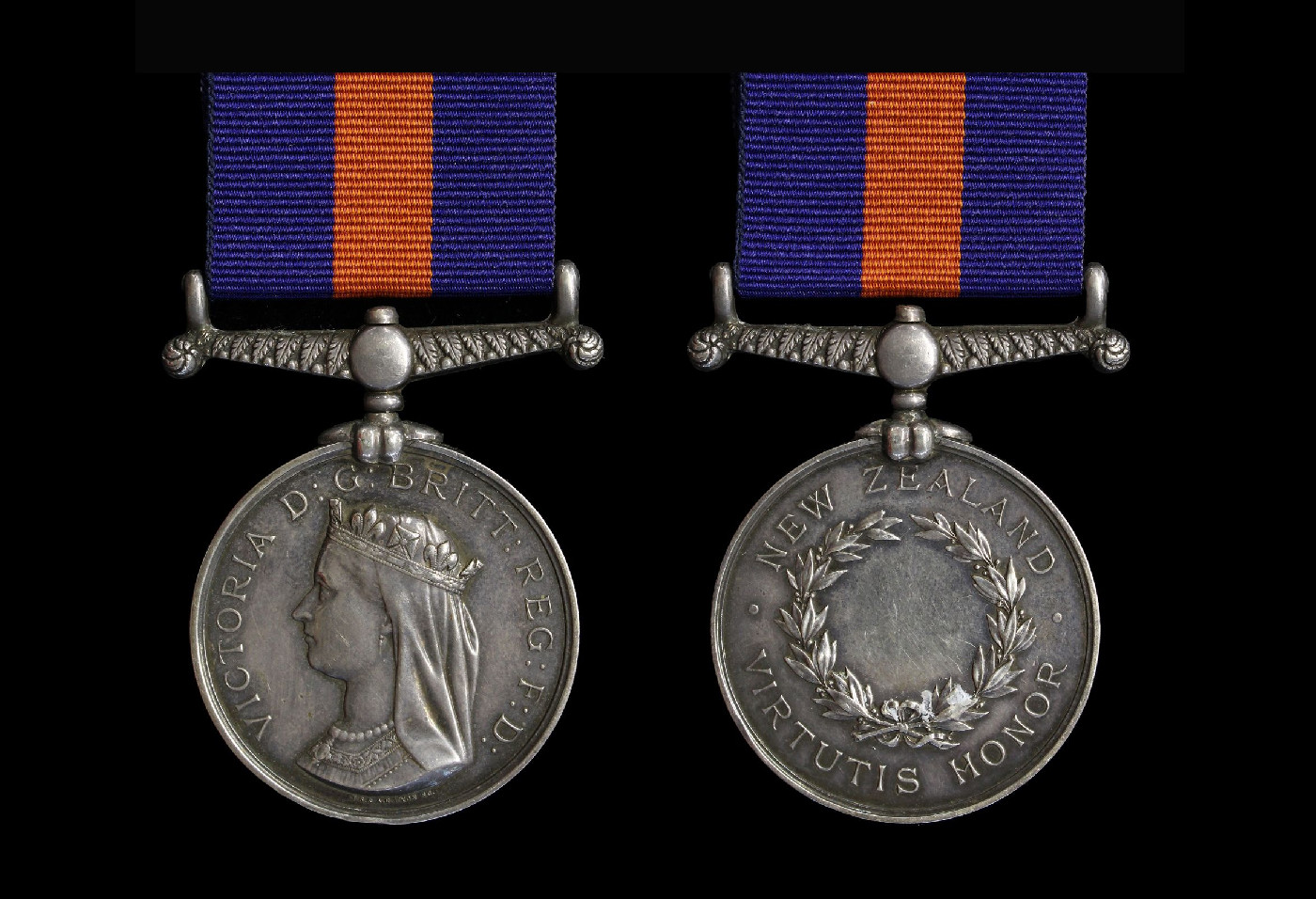 Long's New Zealand War Medals (from Mowbray collectables Auction site 2025)