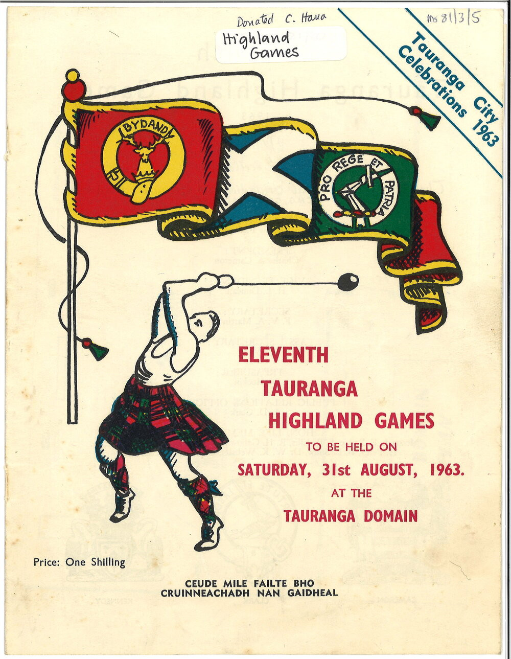 Highland Games ephemera
