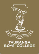 Tauranga Boys' College logo, 2025