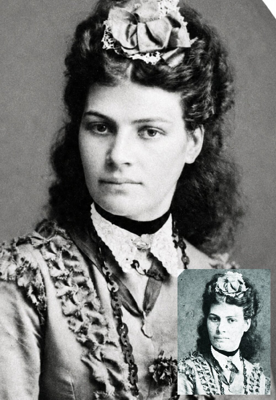 Original photograph taken by Clarke Bros Auckland.

Cropped and restored from Te Ao Mārama - Tauranga City Libraries Photo 16-415 with original portion inset. 