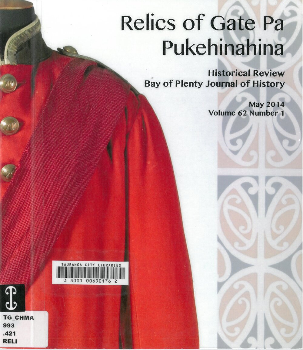 Relics of Gate Pa, Pukehinahina (2014) by Fiona Kean