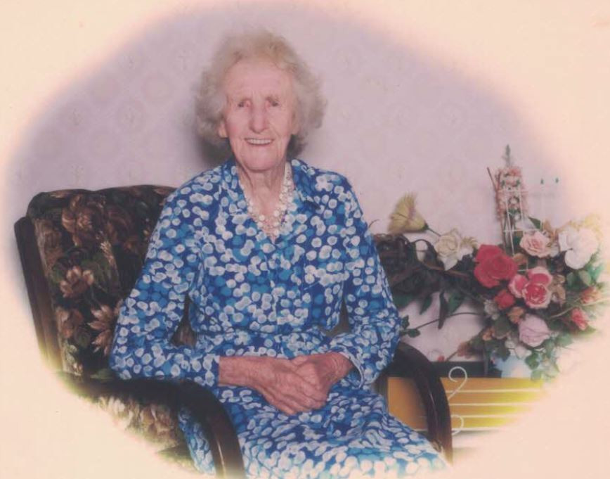 Amelia Phillips at 103. Image courtesy of her granddaughter Sandra Phillips.