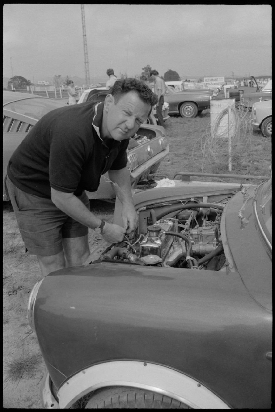 Ross Adams at Bay Park. From Image Pn-7040