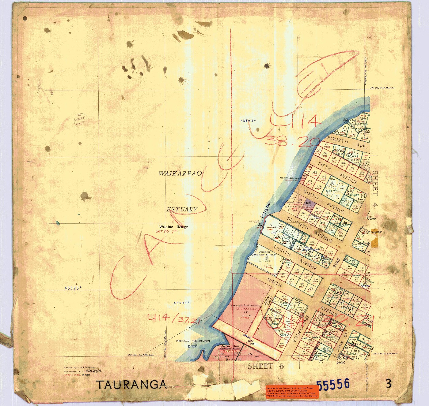 Tile 3: Survey Office map 55556