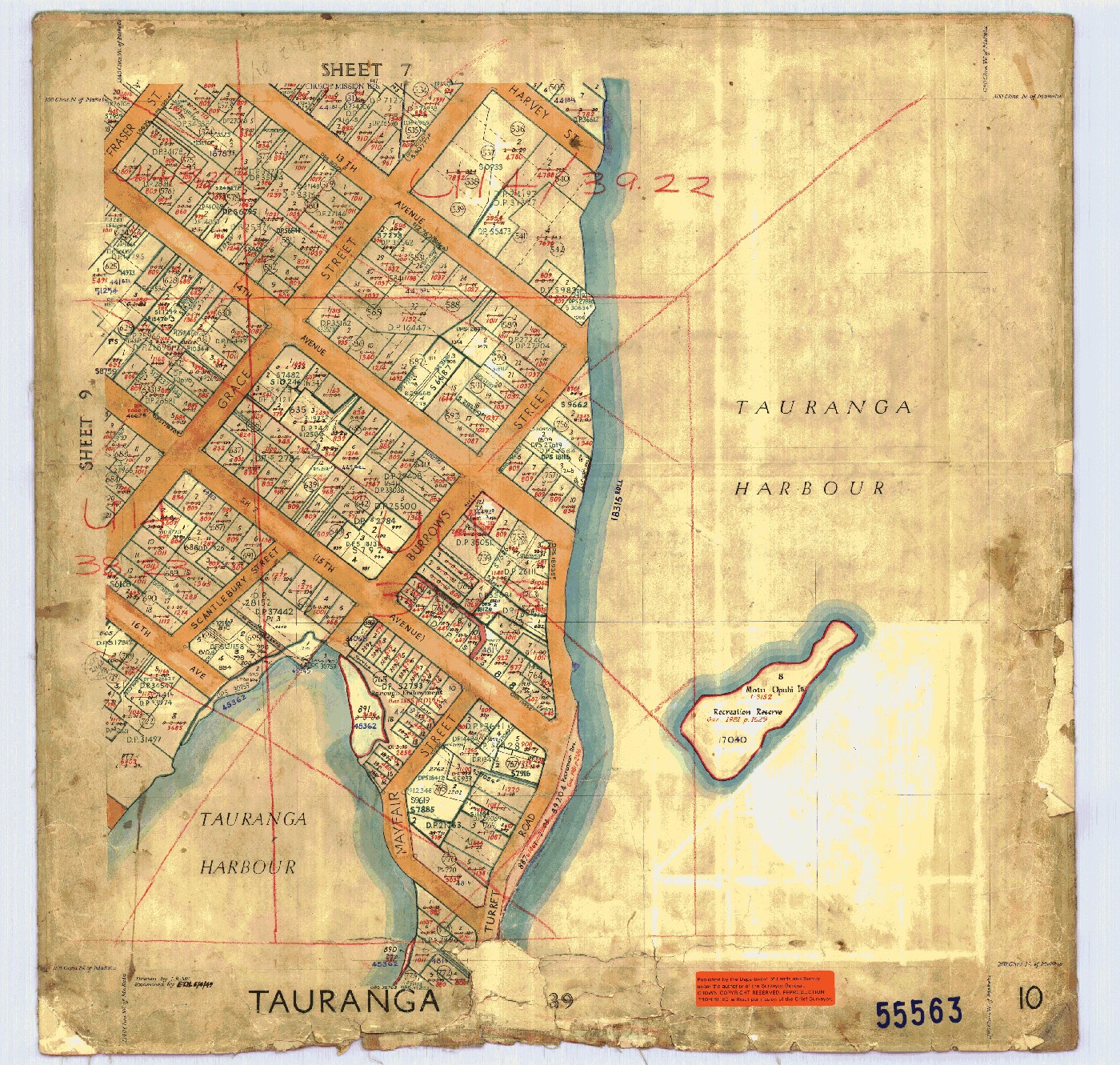 Tile 10: Survey Office map 55563