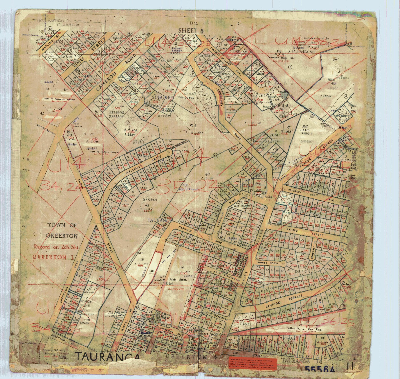 Tile 11: Survey Office map 55564