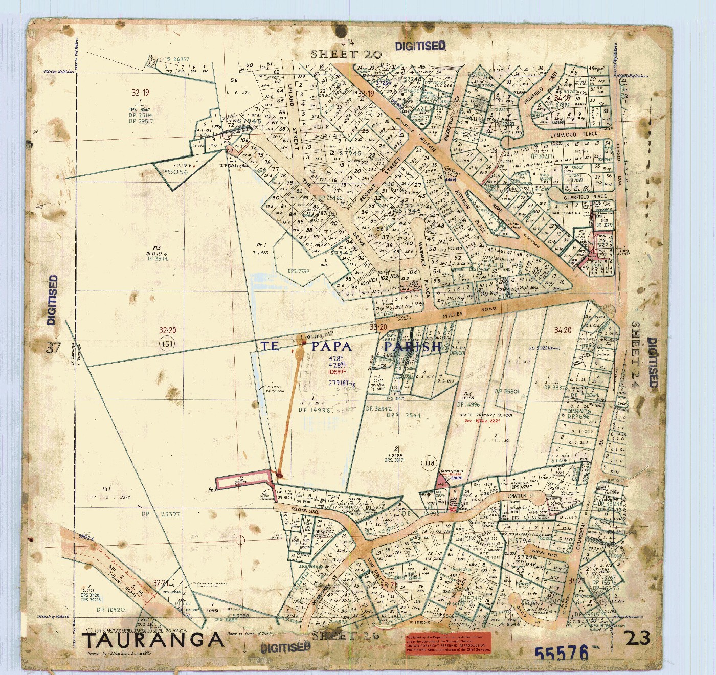 Tile 23: Survey Office map 55576