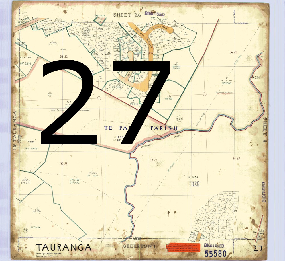 Tile 27: Survey Office map 55580