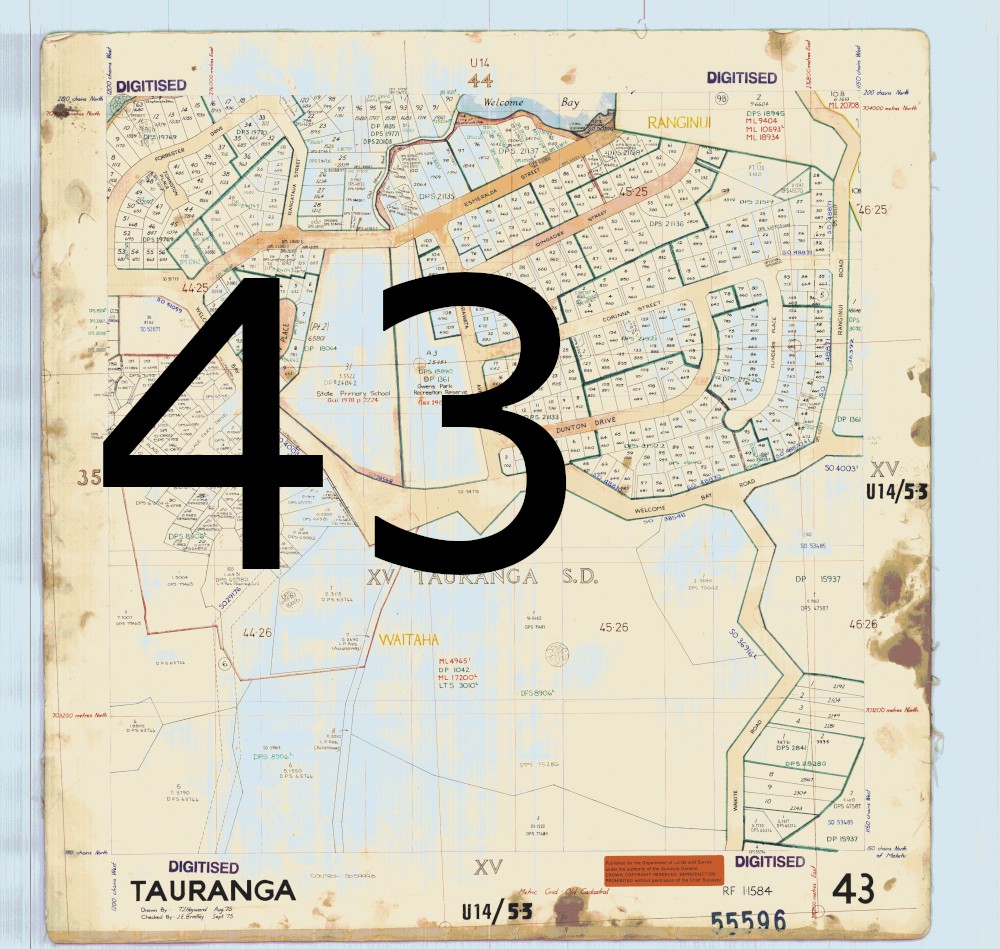Tile 43: Survey Office map 55596