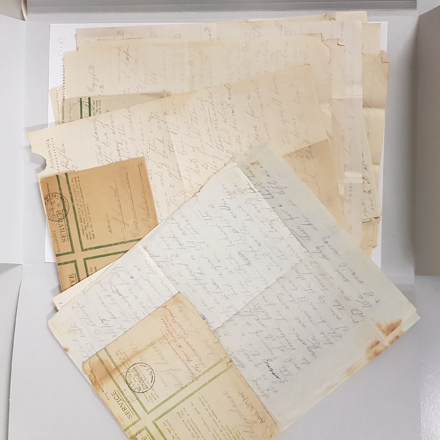 1918 Goodacre letters and postcards