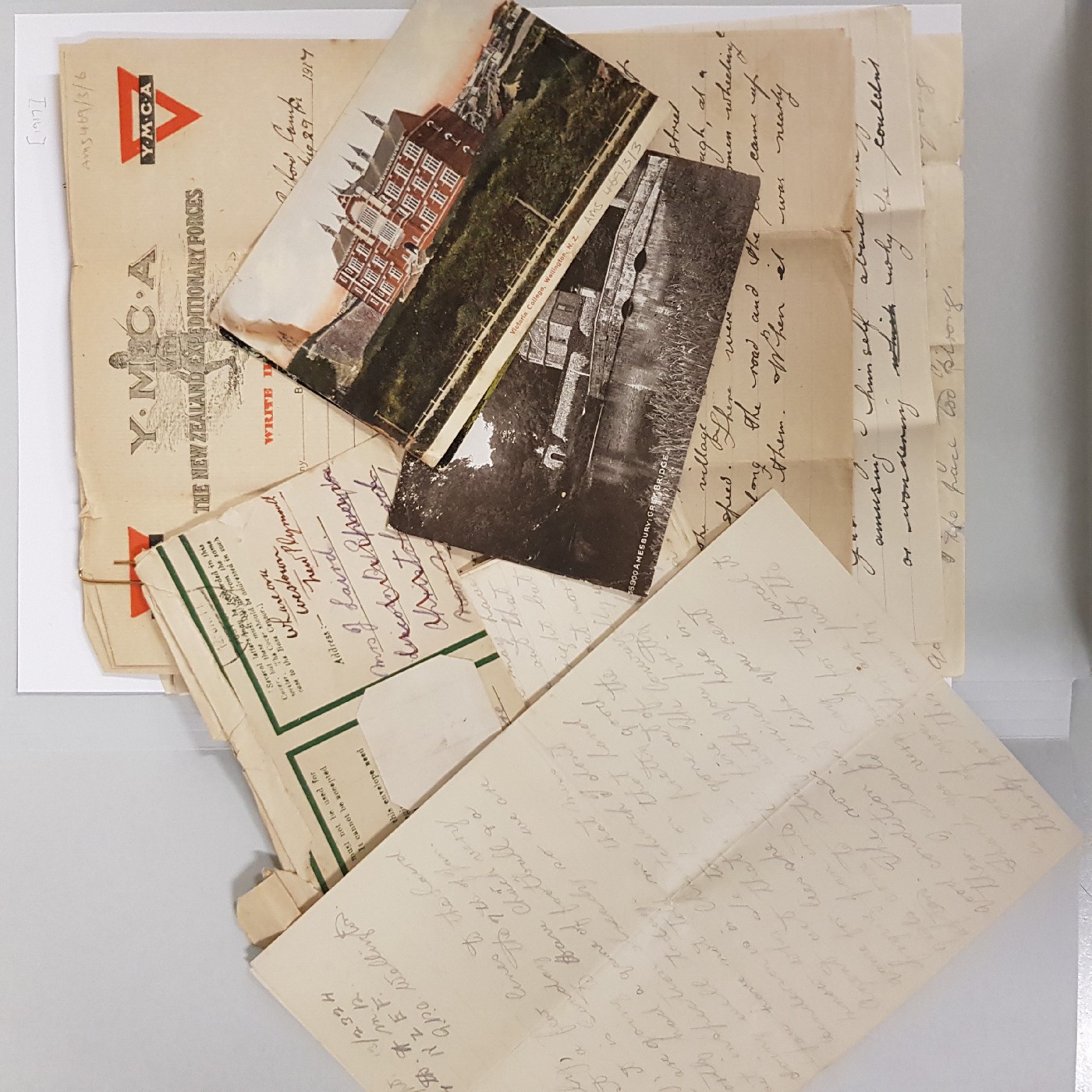 1917 Goodacre letters and postcards