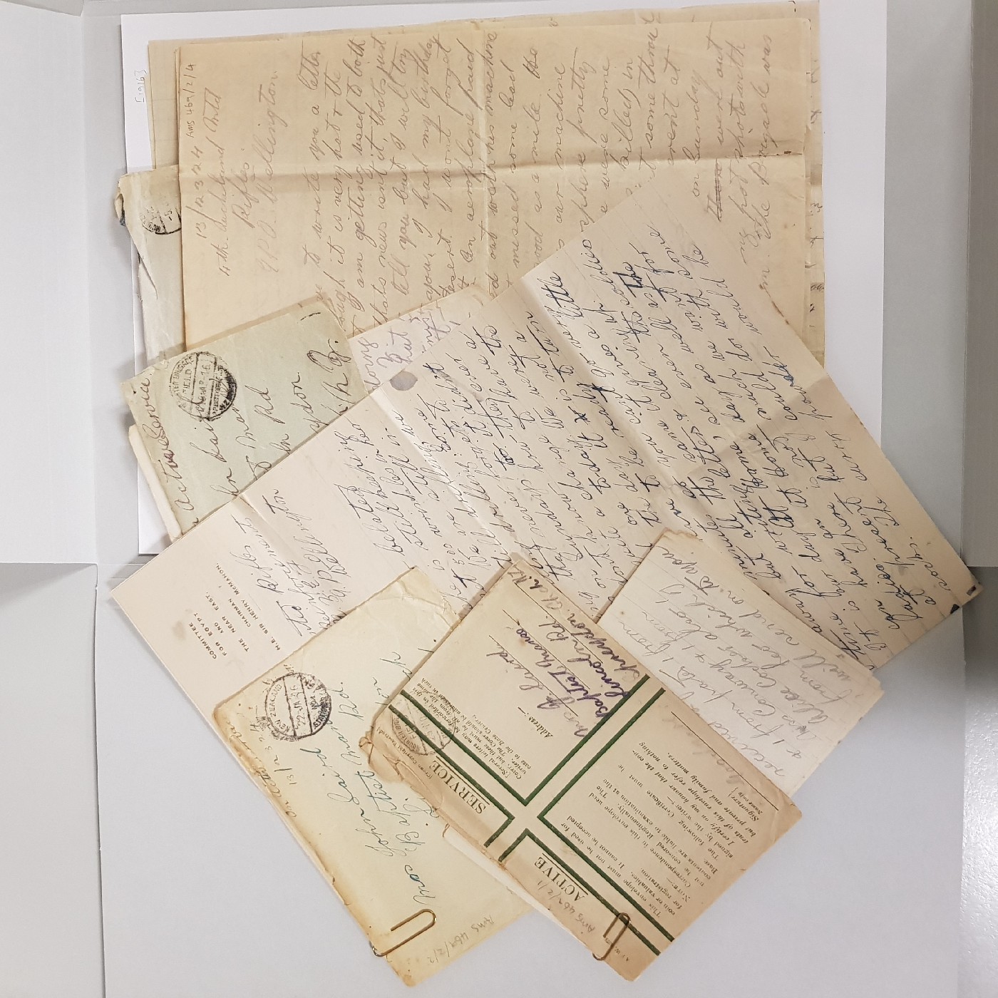 1916 Goodacre letters and postcards