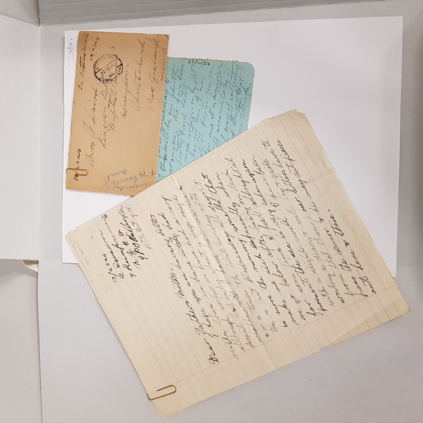 1915 Goodacre letters and postcards