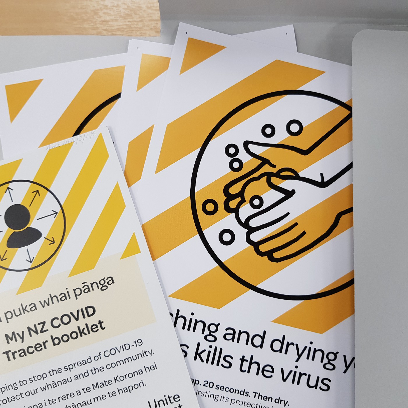 Documents and ephemera relating to COVID-19 pandemic