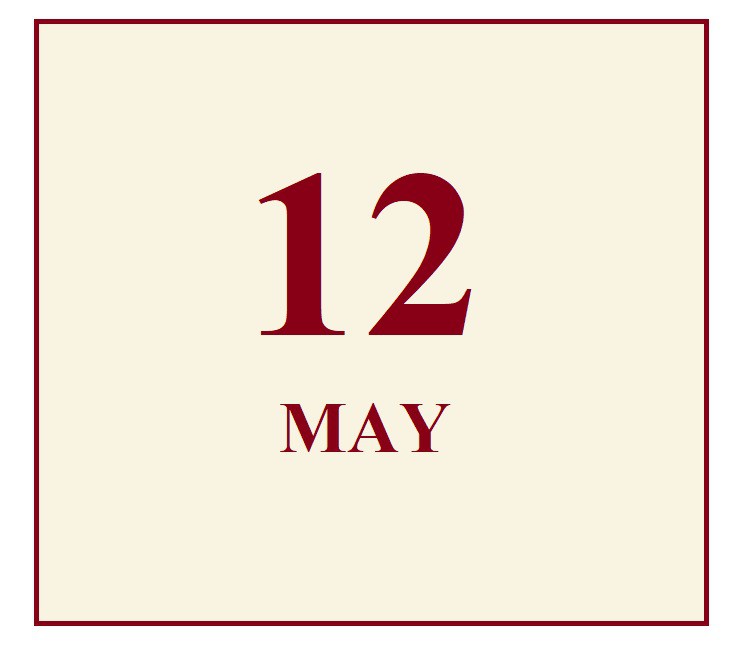 Anonymous diaries written on 12 May 2020