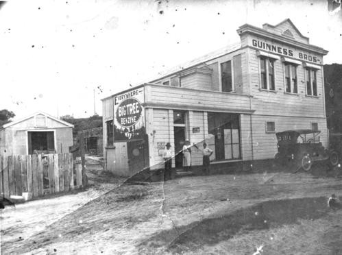 Photograph of Guinness Brothers Limited premises, the Strand, about 1920