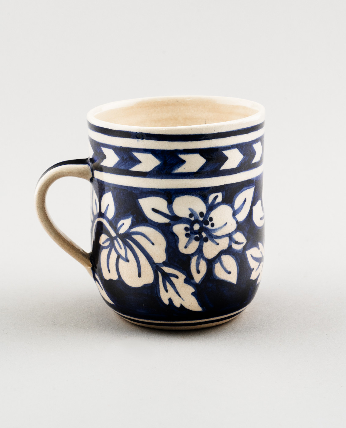 &ldquo;Rolling Cloud&rdquo; pottery mug, 1997