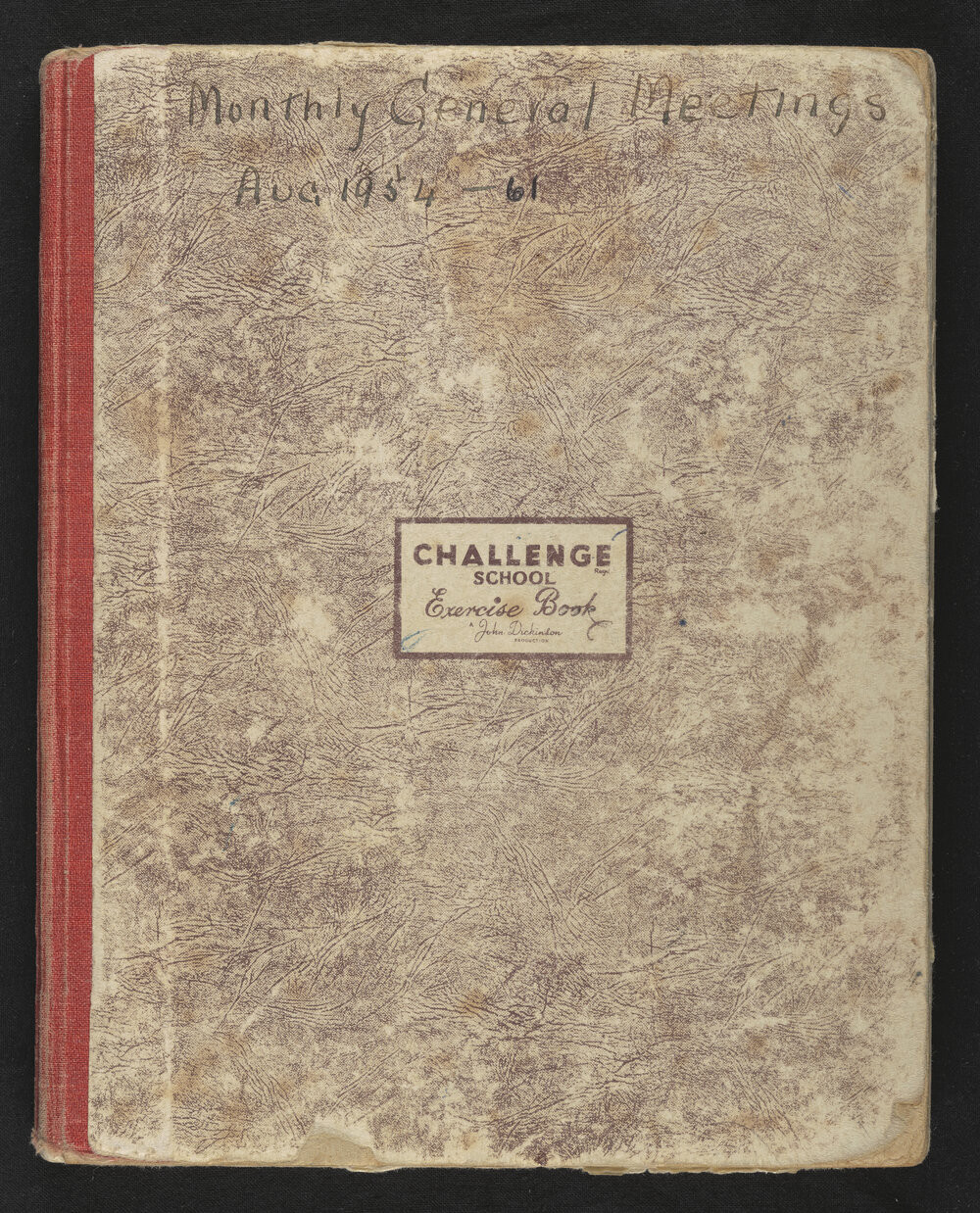 Monthly meeting minute books, 1942-1980