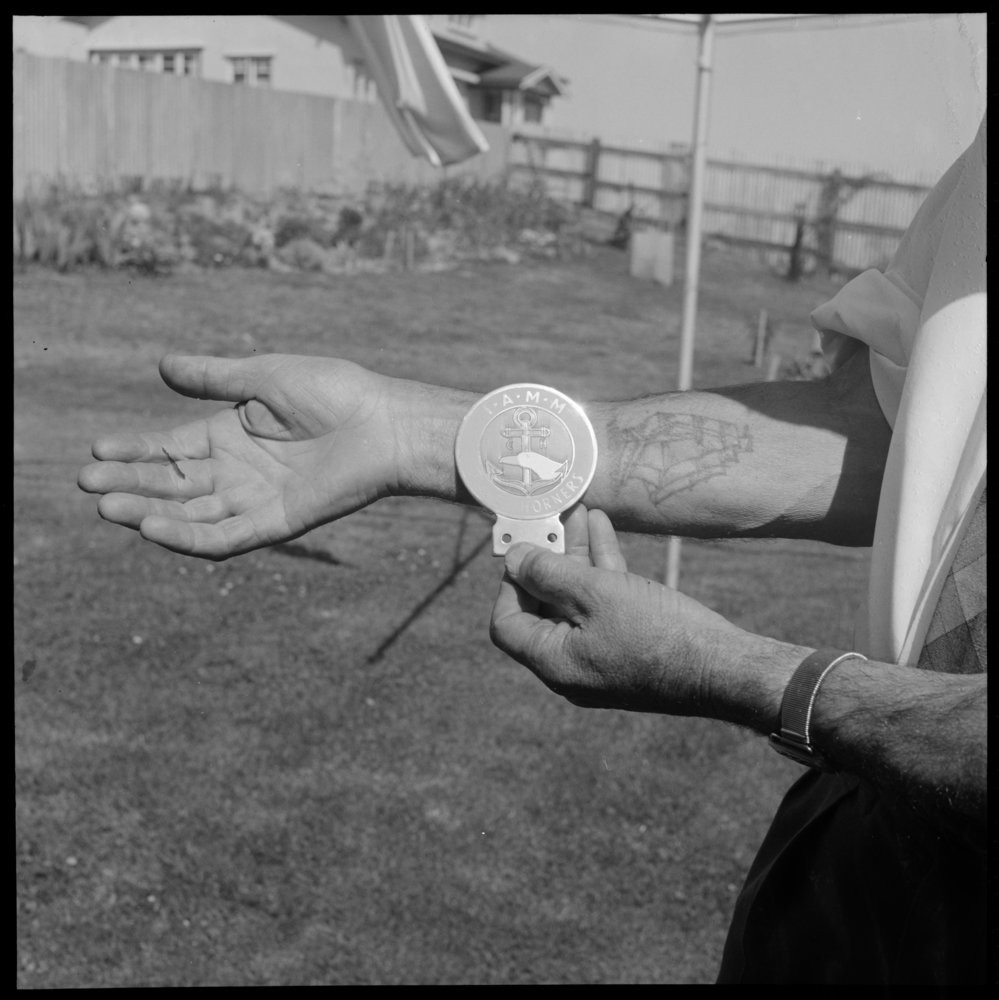 The Cape Horn Badge of Mr D.R. Munro.
Photo gca-6211