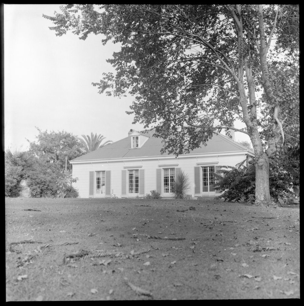 The Elms Mission House, April 1961. Te Ao Mārama - Tauranga City Libraries Photo gca-1878