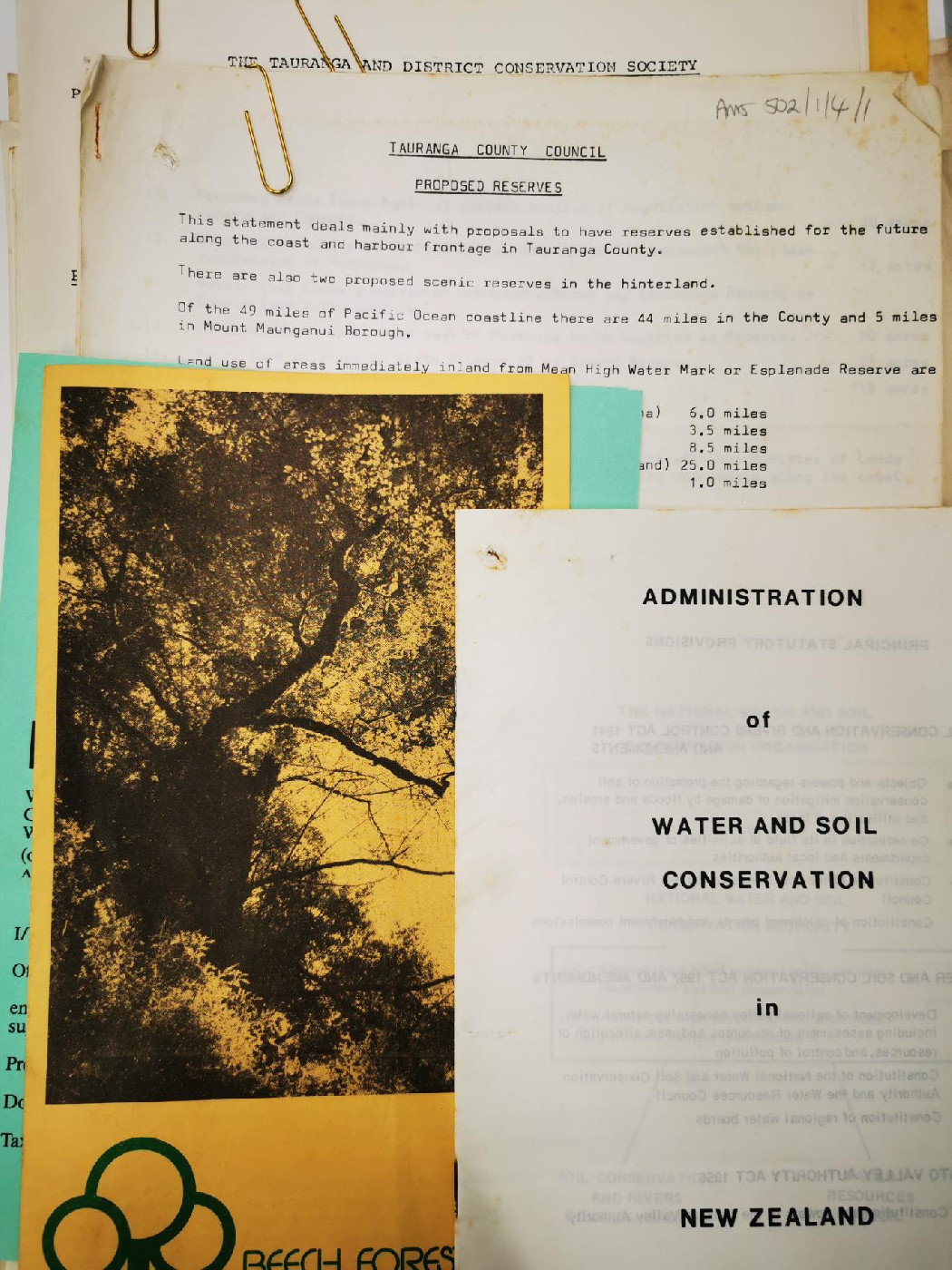 Selection of items in Ams 502/1/4/1